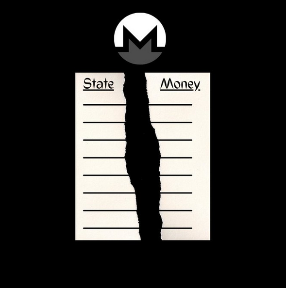 Monero separation of state and money