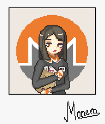 Monero-chan design