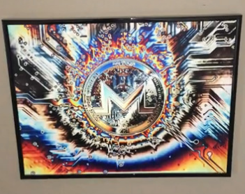 Monero hologram