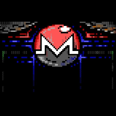 Monero BBS ANSI art