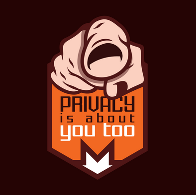 'Privacy is about you too' Monero wallpaper