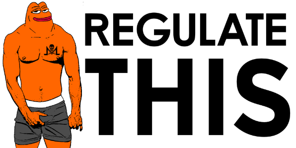 'Regulate This' Monero meme