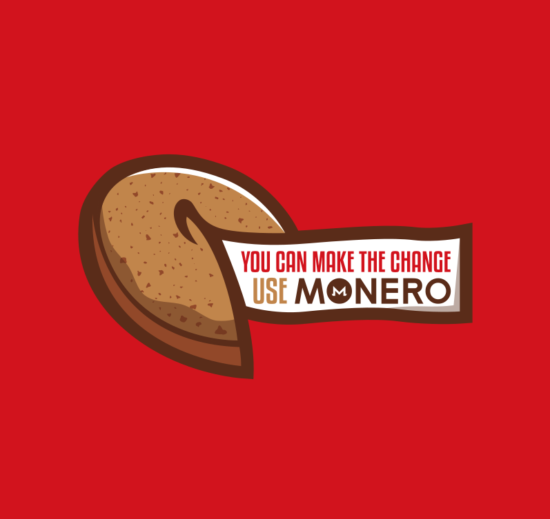 Monerochan fortune cookie