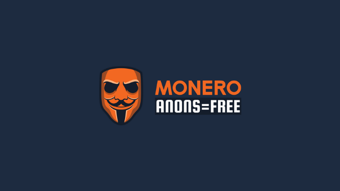 'Anons=free' Monero wallpaper