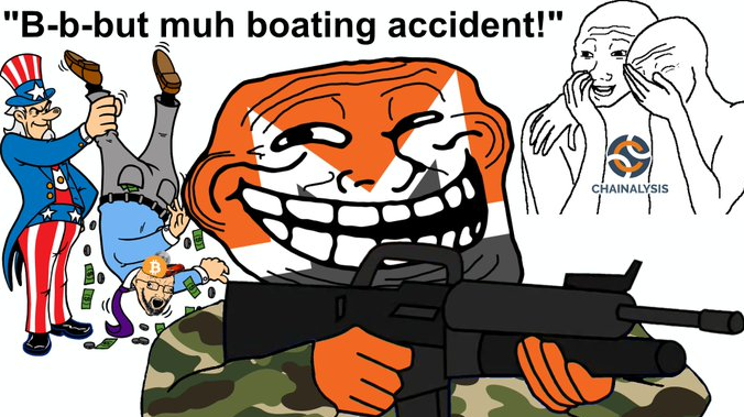 'B-b-but muh boating accident!' meme