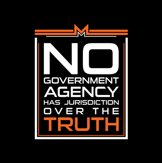 'No jurisdiction over truth' Monero poster