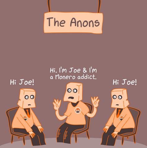 'The anons' XMR background