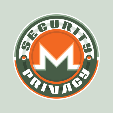 'Monero security privacy' sticker