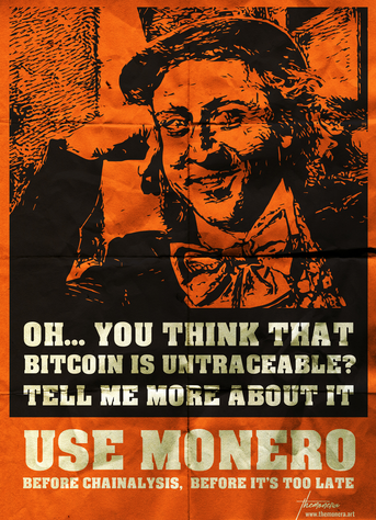 'Use Monero' banner