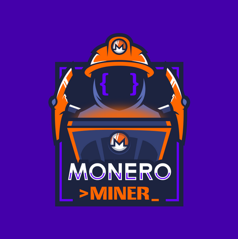 'Monero miner' mascot