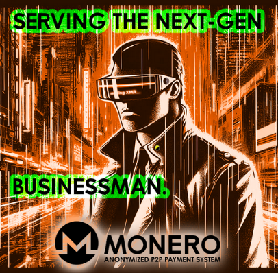 'Serving the next-gen businessman' illustration