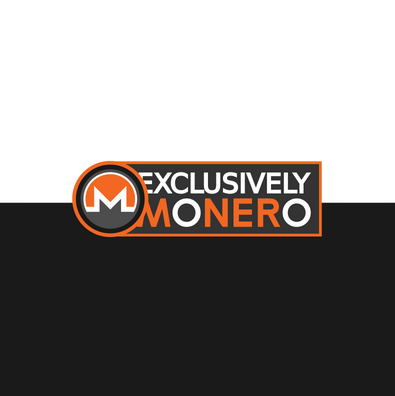 'Exclusively Monero' sticker