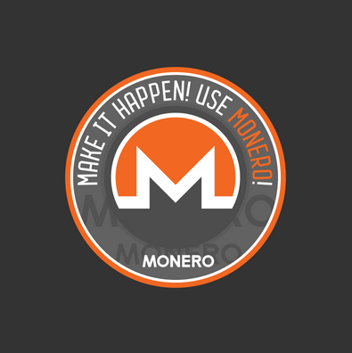 'Make it happen! Use Monero!' illustration
