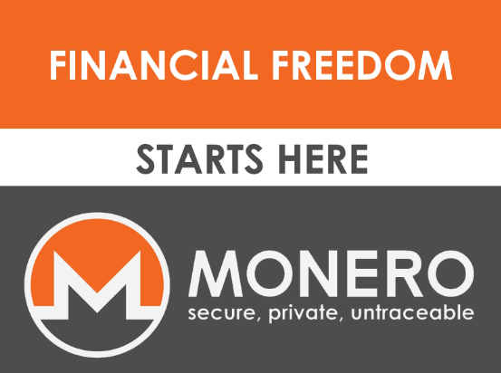 'Financial freedom starts here' graphic