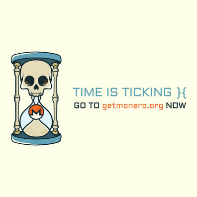 'Time is ticking' graphic