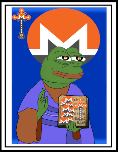 'Holy Monero' meme