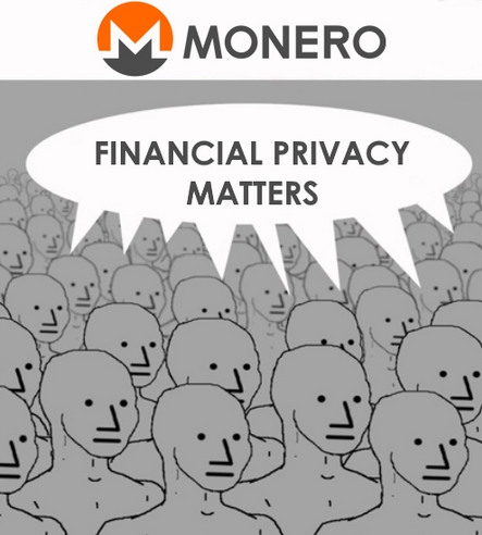 'Financial privacy matters' illustration