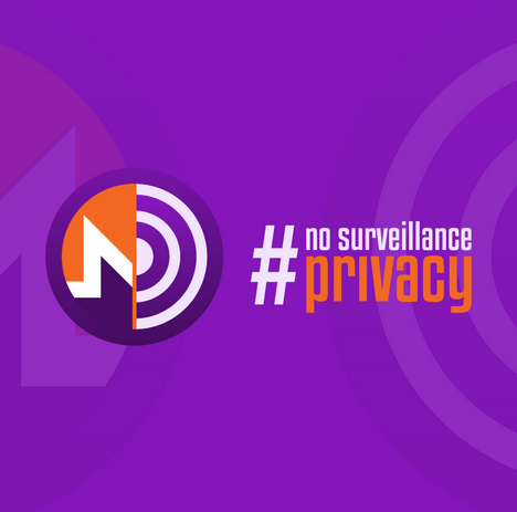 'No surveillance privacy' illustration