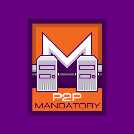 'Monero P2P mandatory' graphic