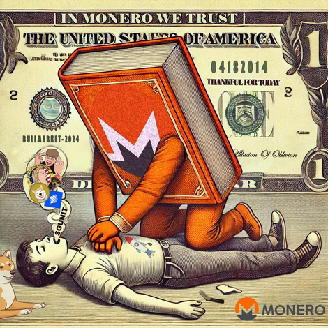 'In Monero we trust' image