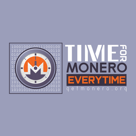 'Time for Monero' graphic