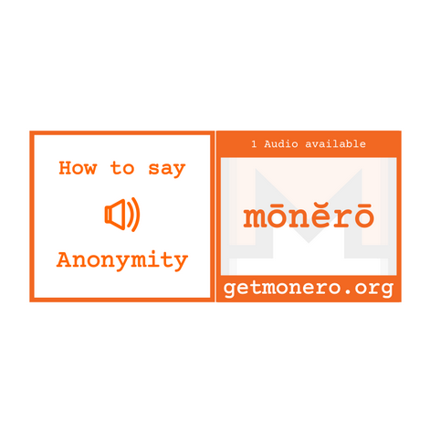 'How to say anonymity' graphic