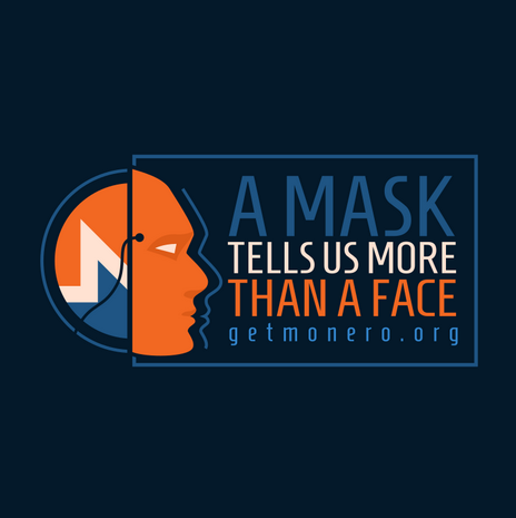 'A mask tells us more' graphic