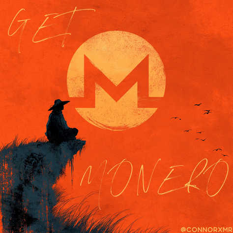 'Get Monero' illustration