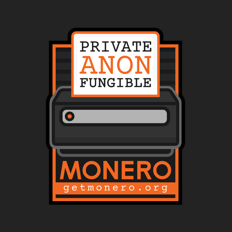 'Private. Anon. Fungible.' design