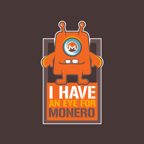 'I have an eye for Monero' comic