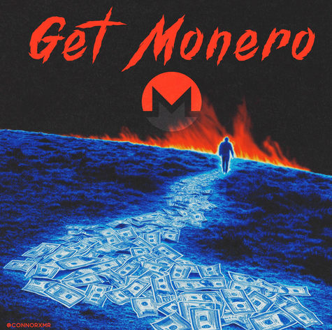 'Get Monero' illustration