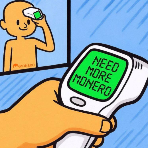 'Need more Monero' comic