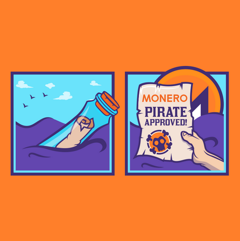 'Pirate approved' graphic