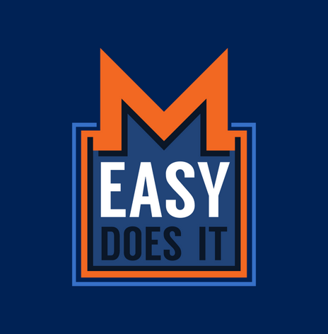 'Easy does it' graphic
