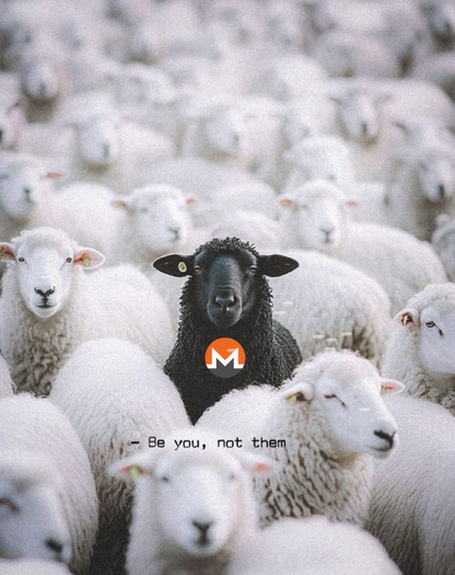 'Be you, not them' image