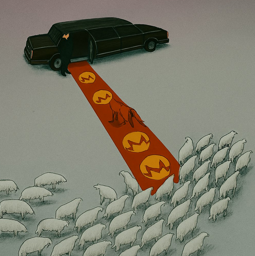 'You will never go back' illustration