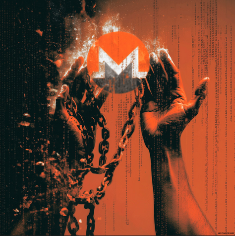 'Rise above with Monero' image