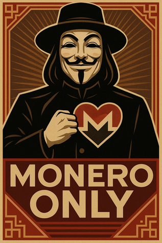 'Monero only' picture