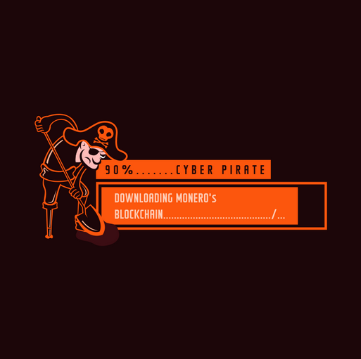 'Becoming a cyber pirate' graphic