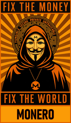 'Fix the money' poster
