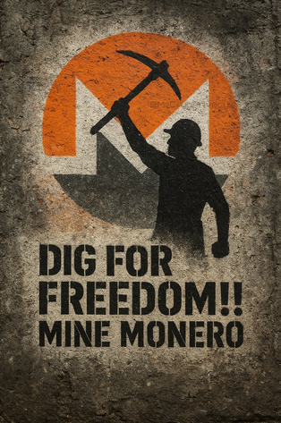 'Dig for freedom' image